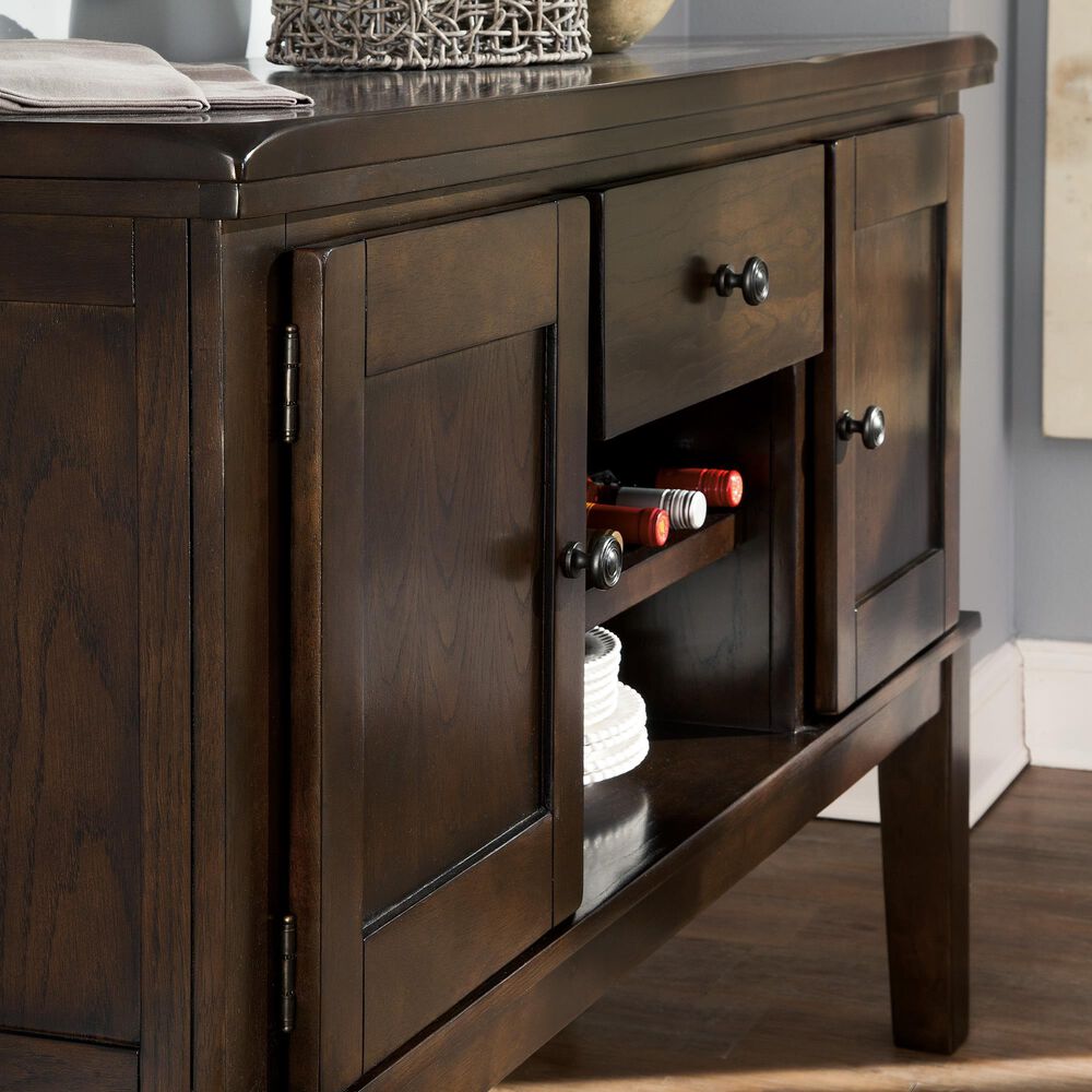 Ashley Haddigan Dining Room Server in Dark Brown, , large