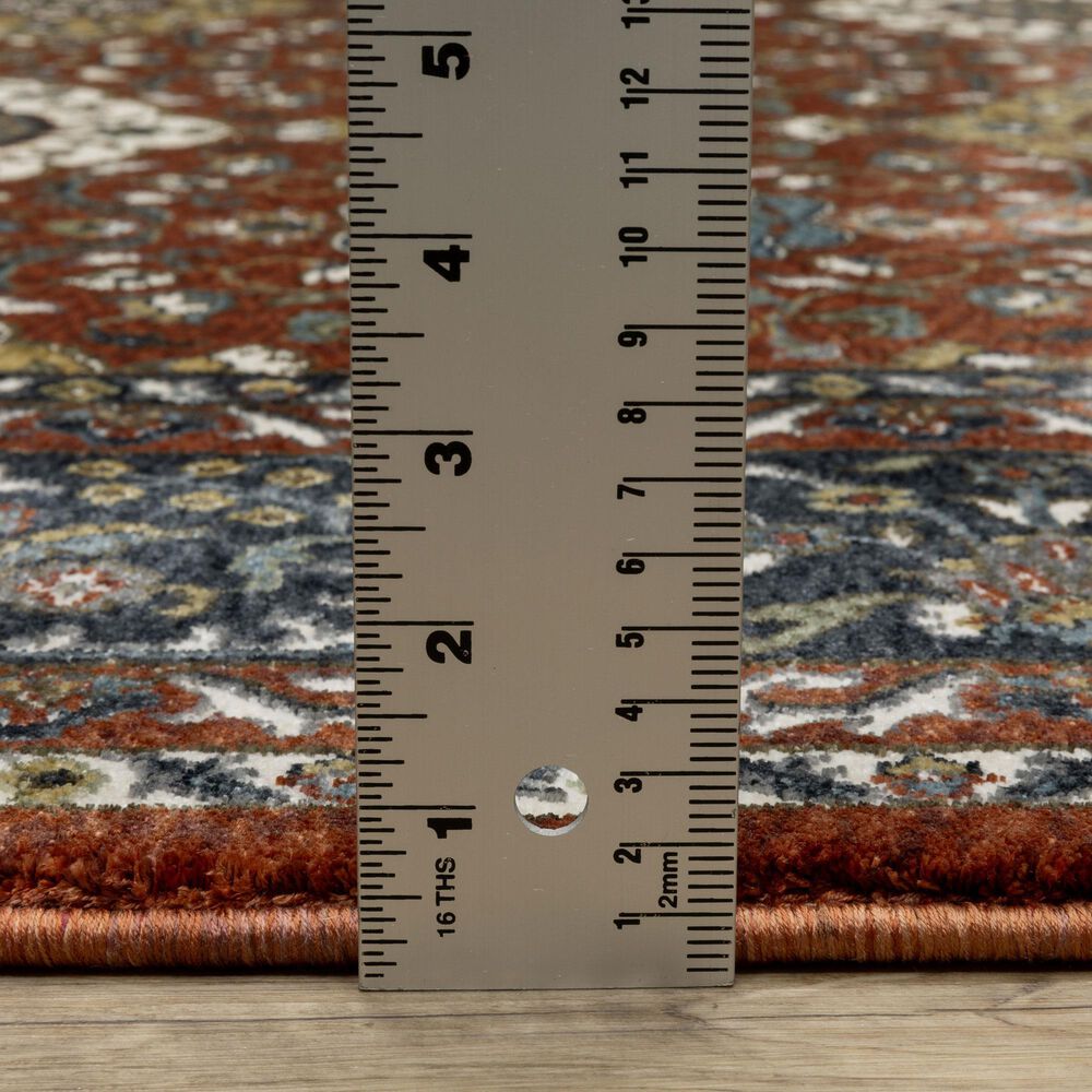 Oriental Weavers Vivian VI04B 5&#39;3&quot; x 7&#39;6&quot; Red Area Rug, , large