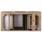 James Martin Vanities Portland 48" Single Bathroom Vanity in Whitewashed Walnut with 3 cm Victorian Silver Quartz Top and Rectangular Sink, , large