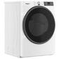 Whirlpool 7.4 cu. ft. Smart Front Load Electric Dryer with Wrinkle Shield Option in White, , large