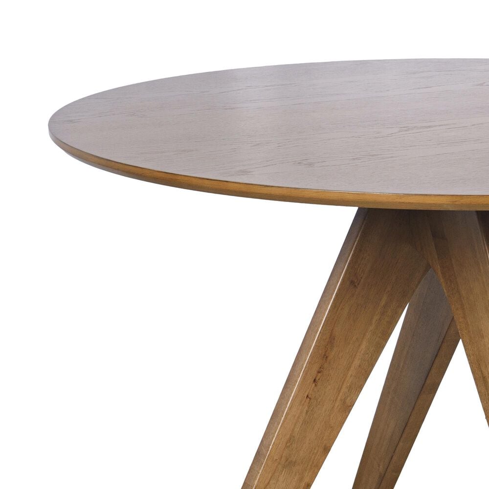 Waltham Axis 5-Piece Round Dining Set in Sable, , large