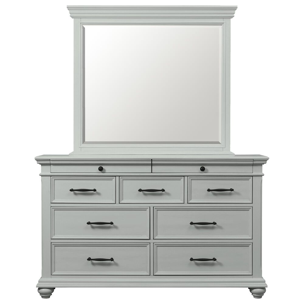 Mayberry Hill Slater 5-Piece Queen Storage Bedroom Set in Gray, , large
