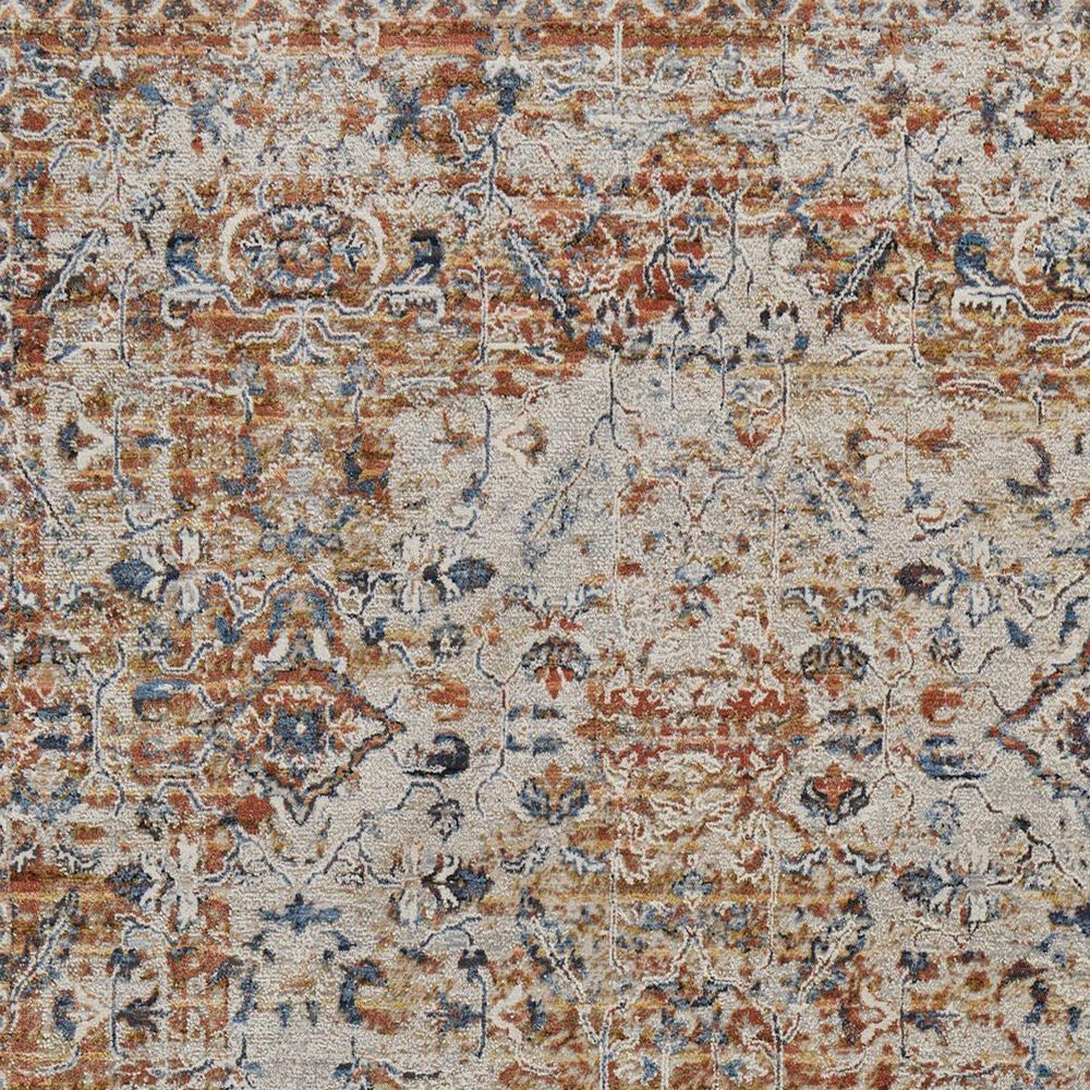 Feizy Kaia 2&#39;6&quot; x 8&#39; Beige and Multicolor Runner, , large