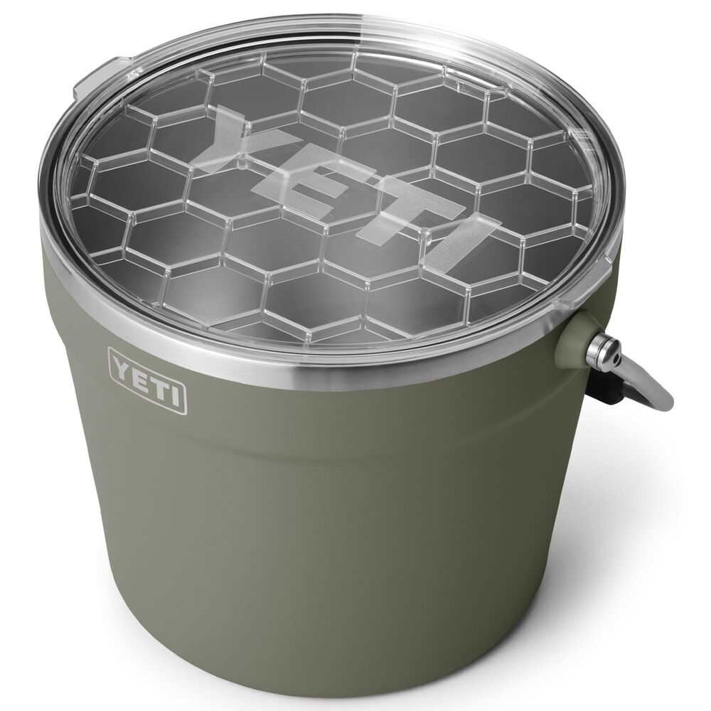 YETI Rambler Beverage Bucket in Pampa Green, , large