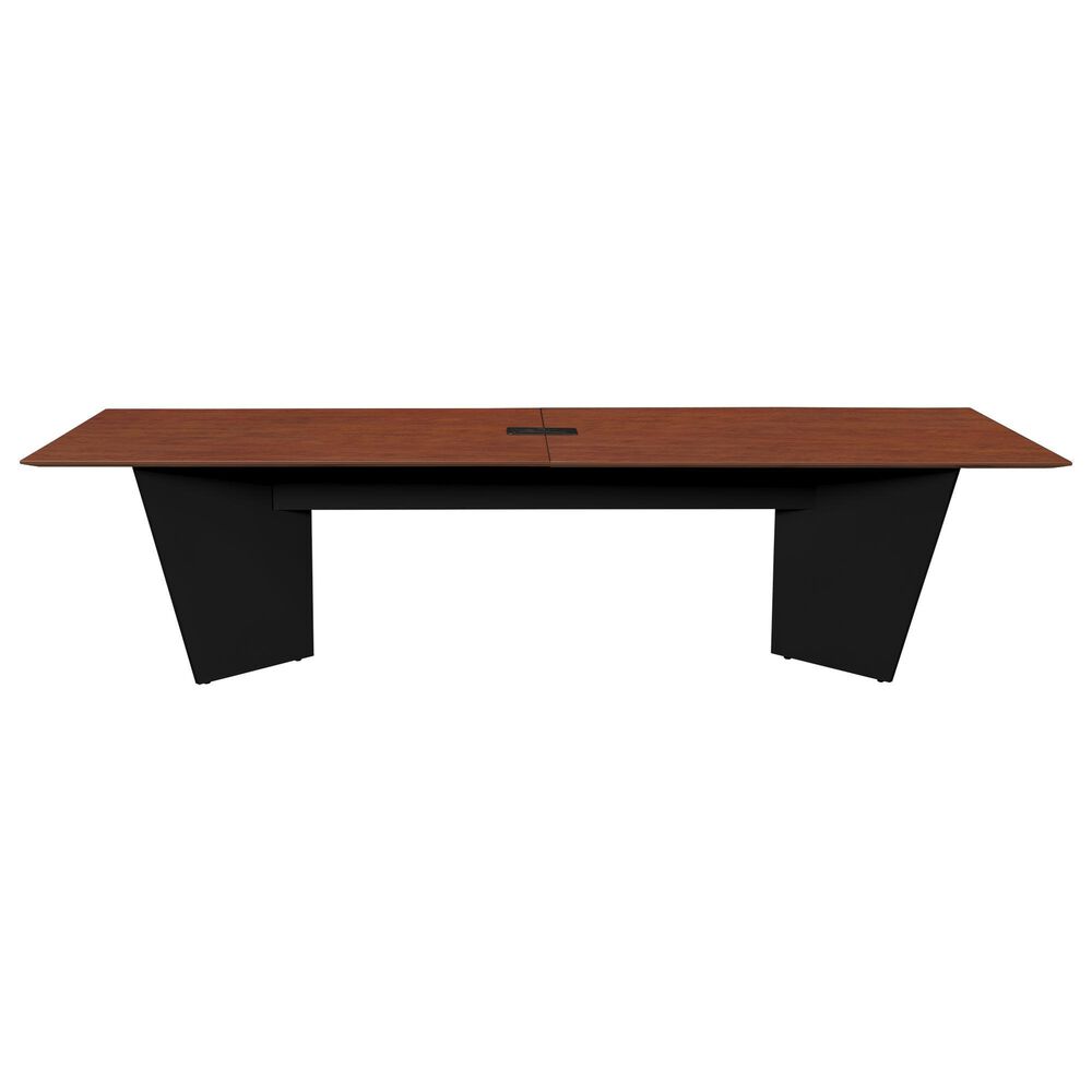 Regency Global Sourcing Array 120" Conference Table in Black and Cherry, , large