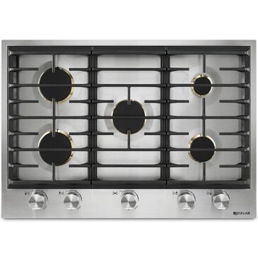 JennAir 36 5-Burner Gas Cooktop in Stainless Steel, , large