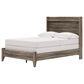 Ashley Elbrim Full Panel Bed in Weathered Brown, , large