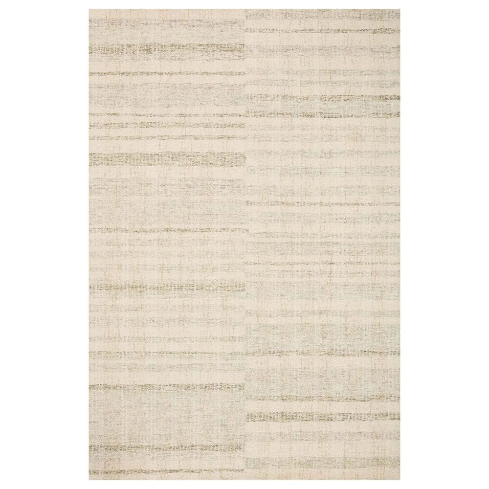 Chris Loves Julia x Loloi Chris 5" x 7"6" Natural and Sage Area Rug, , large