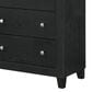 Crown Mark Cadence 6-Drawer Dresser in Black, , large