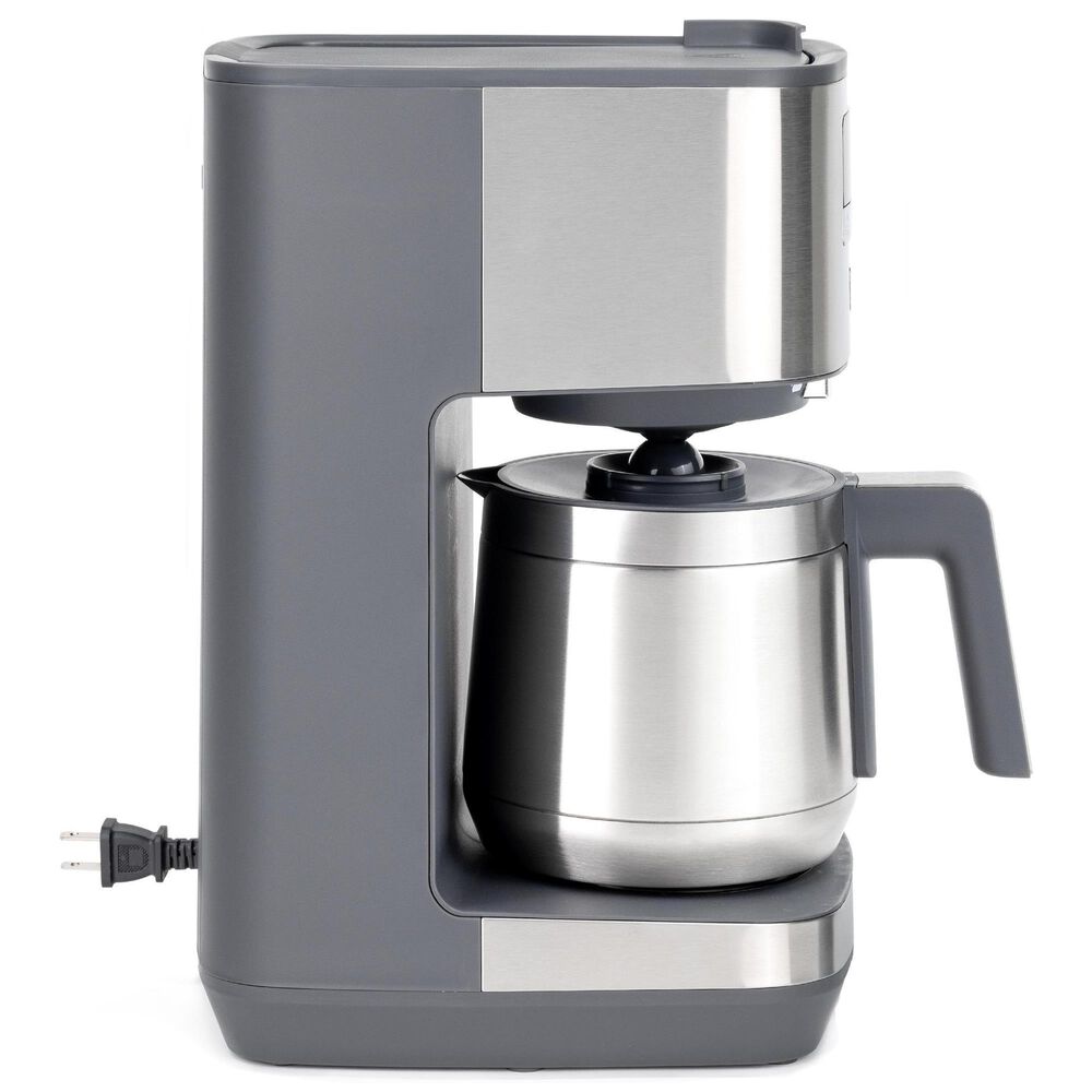 GE Appliances 10-Cup Drip Coffee Maker with Thermal Carafe in Stainless Steel, , large