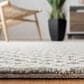 Safavieh Micro-Loop MLP353F 4" x 6" Gray and Ivory Area Rug, , large