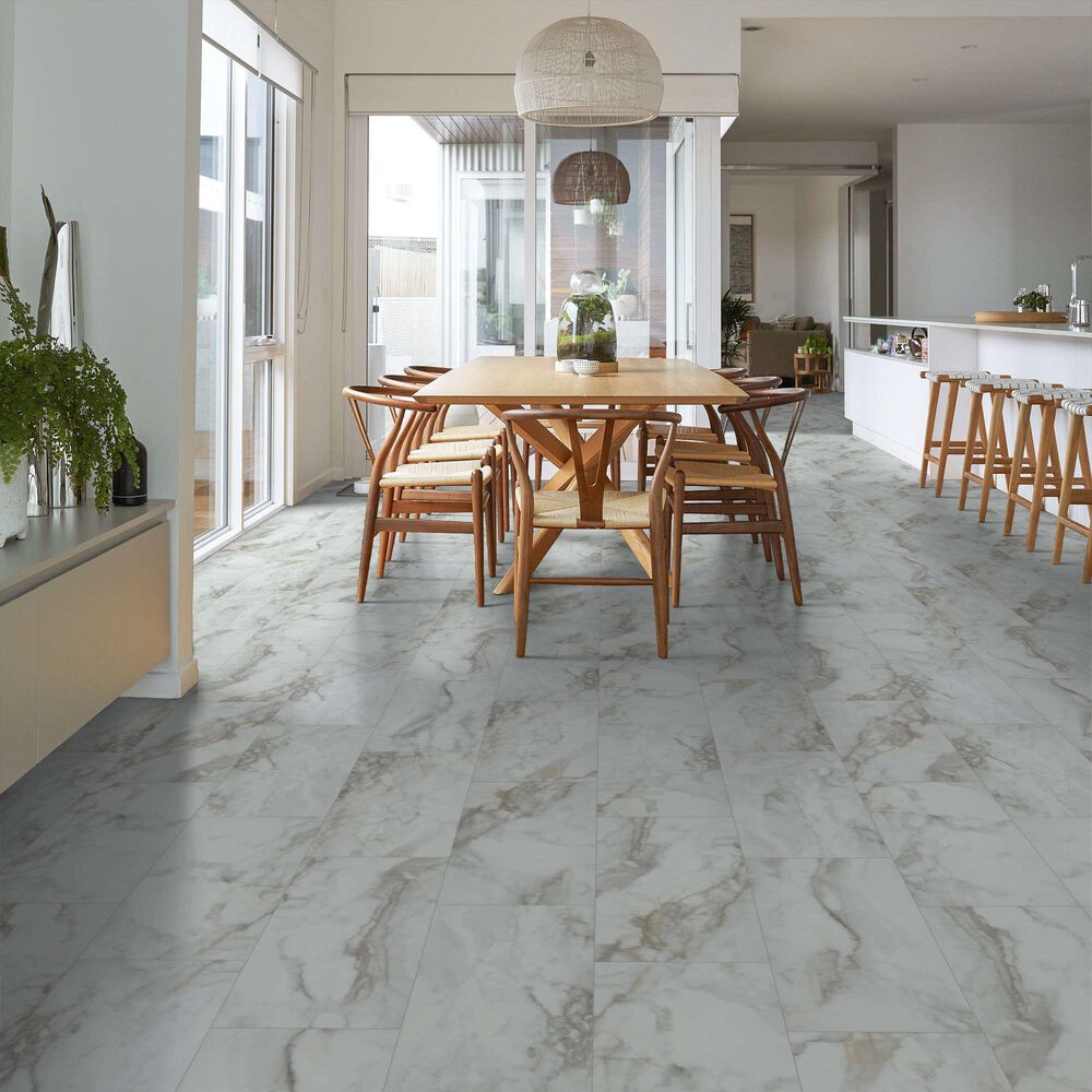 Shaw Paragon Tile Plus Calacatta 12&quot; x 24&quot; Luxury Vinyl Tile, , large