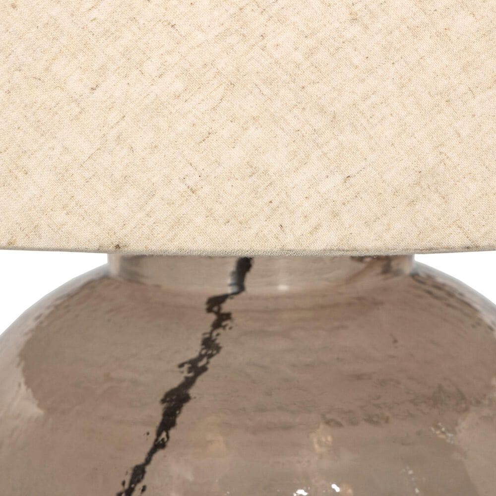 Four Hands Asa Table Lamp in Smoked Brown, , large