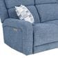 Aurora Furnishings Power Reclining Sofa in Mina Jeans, , large