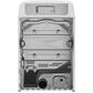 GE Appliances GE 7.2 cu. ft. Capacity Gas Dryerw/Spanish language, , large