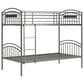 Ashley Lanceburg Twin over Twin Bunk Bed with Ladder in Gray, , large