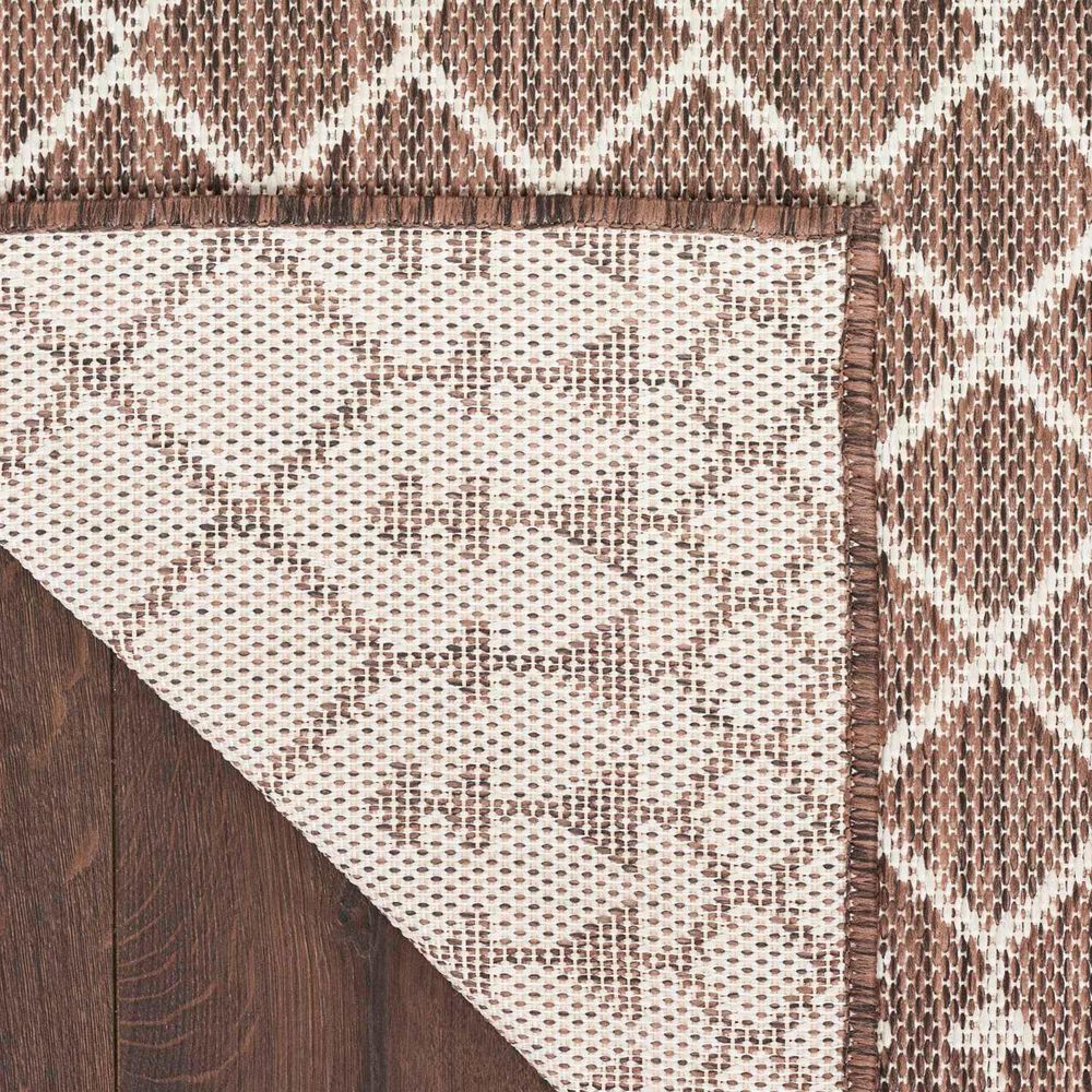 Nourison Positano Southwestern Natural 5&#39; x 7&#39; Indoor/Outdoor Area Rug, , large