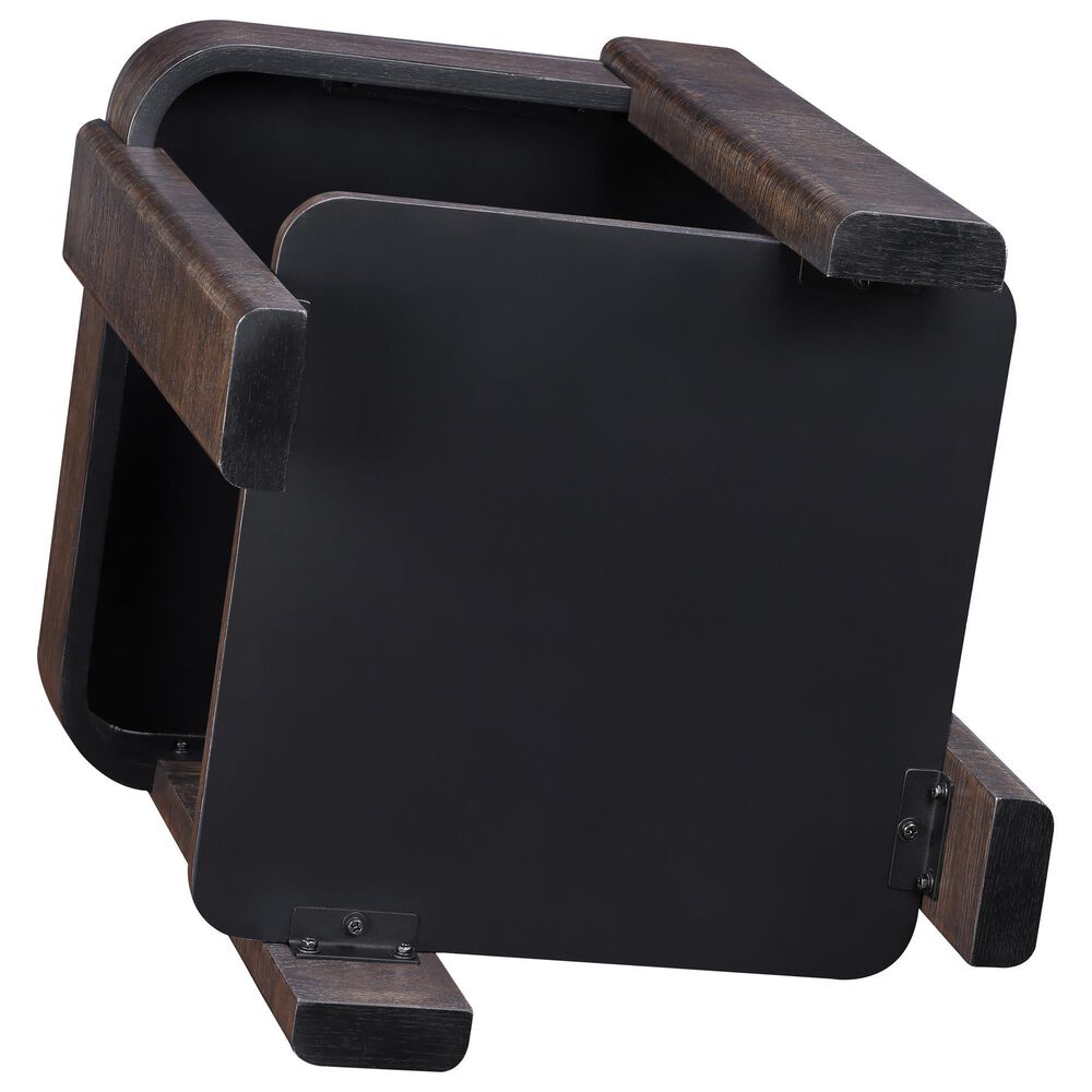 Steve Silver Furniture Salina Square End Table in Espresso, , large