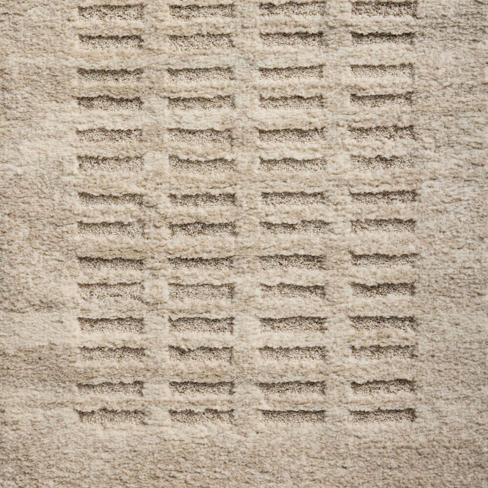 Amber Lewis x Loloi Monty 5&#39;3&quot; x 7&#39;6&quot; Ivory and Beige Area Rug, , large