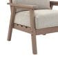 Ashley Grover Beach Outdoor Lounge Chair with Cushion in Driftwood, , large