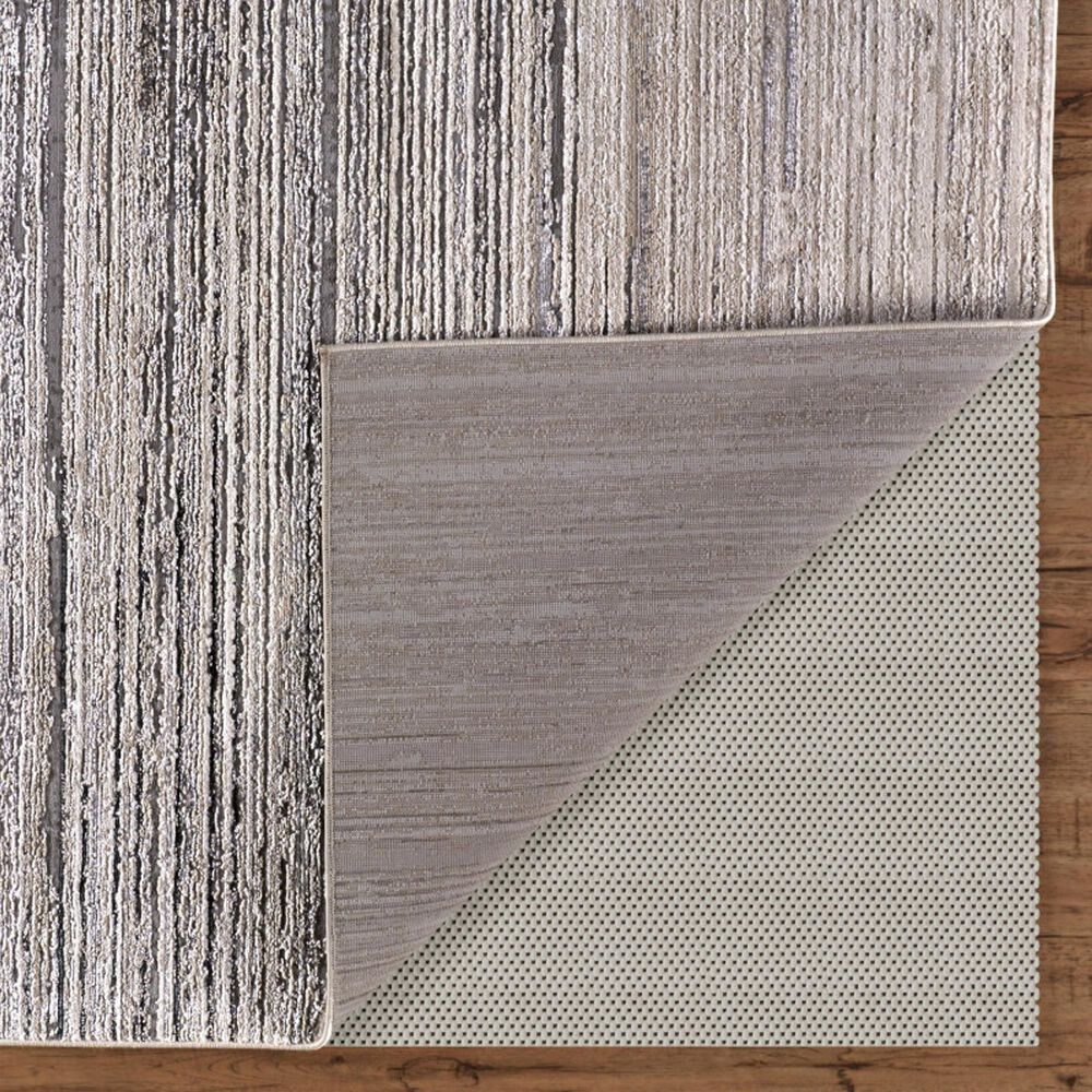 Feizy Micah 12&#39; x 18&#39; Black and Dark Gray Area Rug, , large