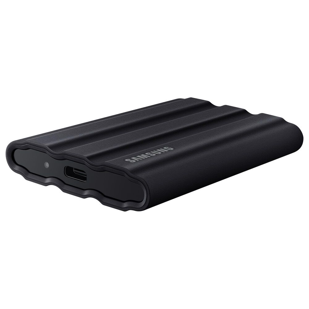 Samsung 2TB T7 Shield Portable External SSD in Black, , large