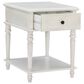 Linon Home Decor Mcghie Side Table in White, , large
