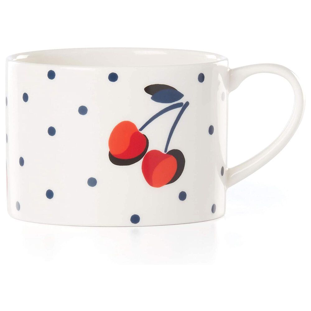 Kate Spade New York Vintage Cherry Dot Weekend Mug, , large