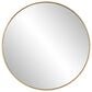 Uttermost Junius Large Round Wall Mirror in Antiqued Gold Leaf, , large