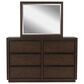 Millenium Dilenno 5-Piece Queen Canopy Bedroom Set in Dark Brown, , large