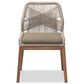 Baxton Studio Jennifer Side Chair in Walnut Brown, , large
