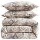 HiEnd Accents Velazquez 3-Piece King/California King Duvet Cover Set in Taupe, Tan and Gray, , large
