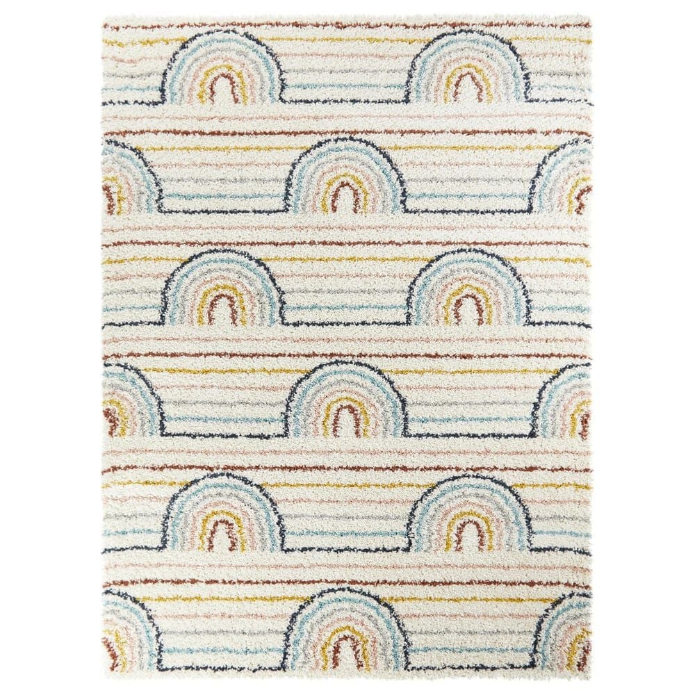 Balta Rugs Hailey 5"3" x 7" White Kids Area Rug, , large