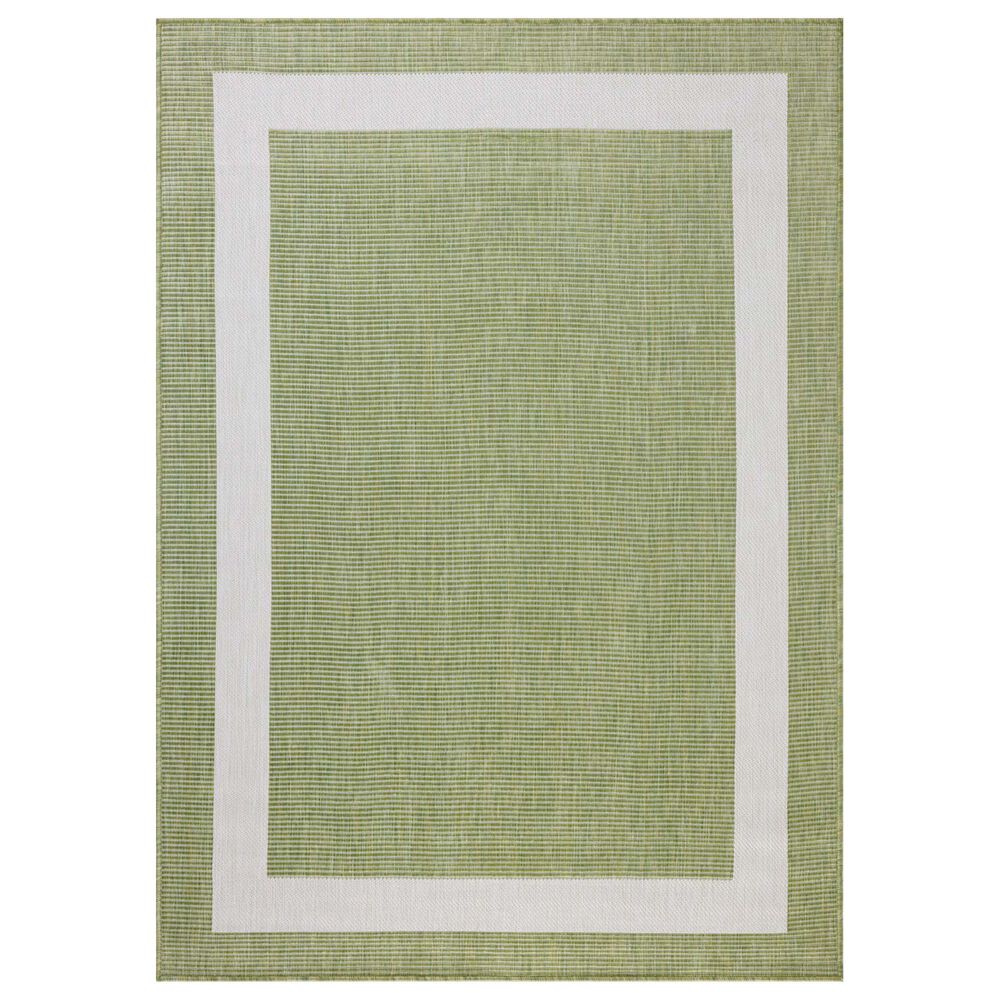 Loloi Easton Green and Ivory 8&#39;6&quot; x 11&#39;6&quot; Indoor/Outdoor Area Rug, , large