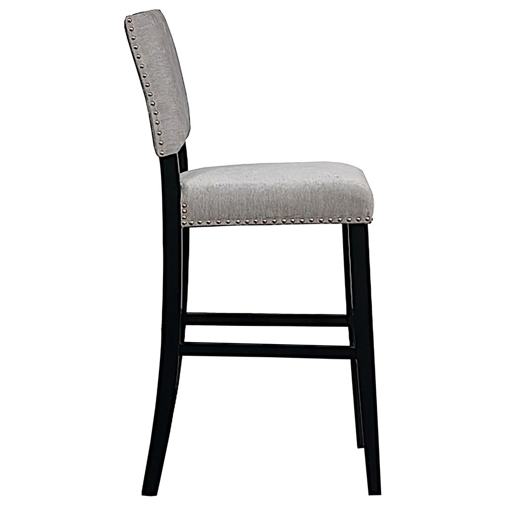 Linden Boulevard Cabrera Barstool in Dark Grey, , large