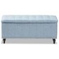 Baxton Studio Kaylee Storage Ottoman Bench in Light Blue, , large