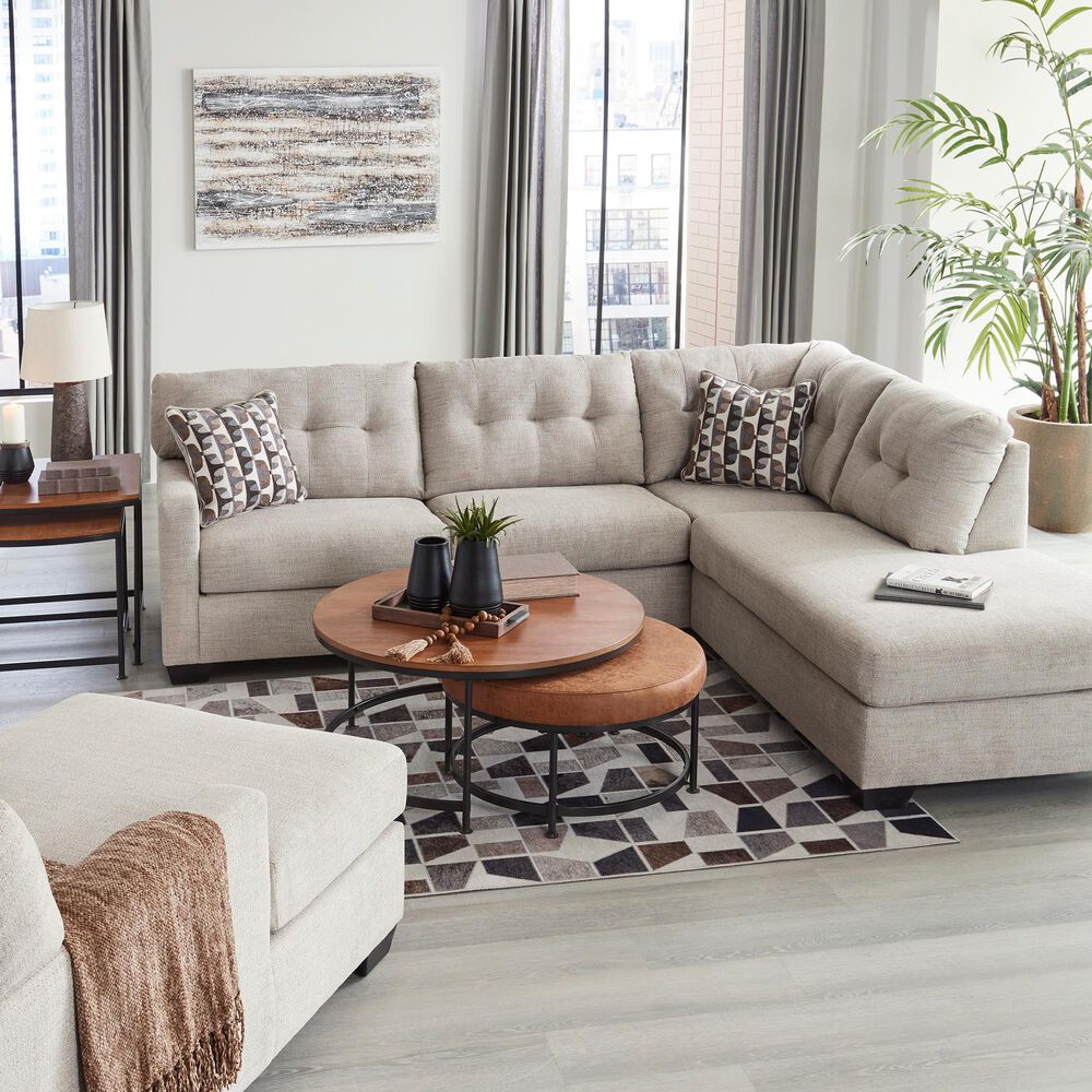 Ashley Mahoney Chaise in Pebble, , large