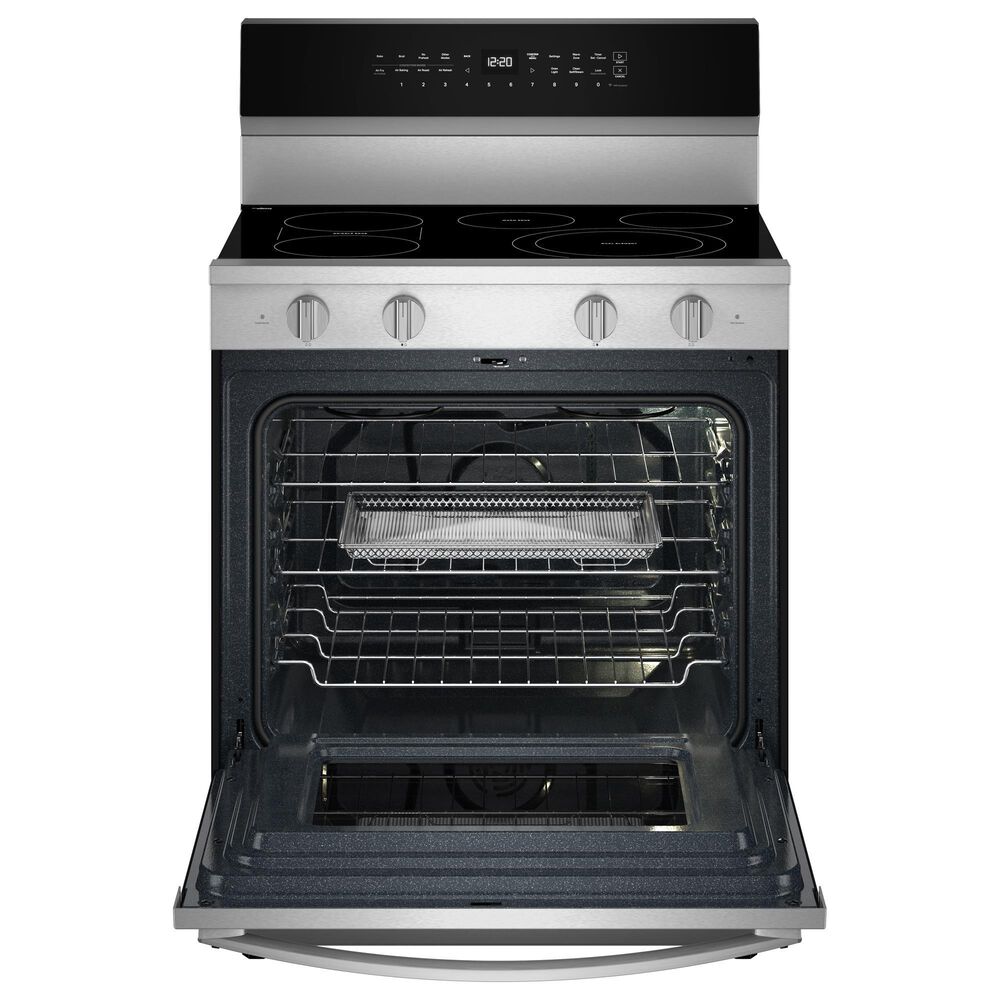 Whirlpool 30&quot; Smart Electric Range in Stainless Steel, , large