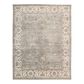 Nourison Aldora ALD01 5"6" x 8" Silver Area Rug, , large