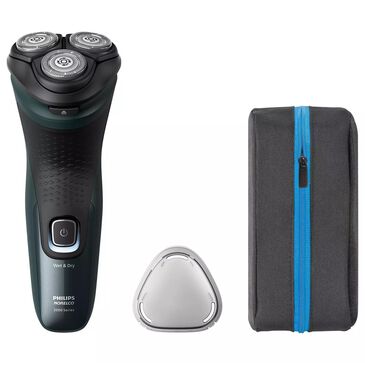 Norelco 2600 Wet and Dry Electric Shaver in Dark Forest Green, , large