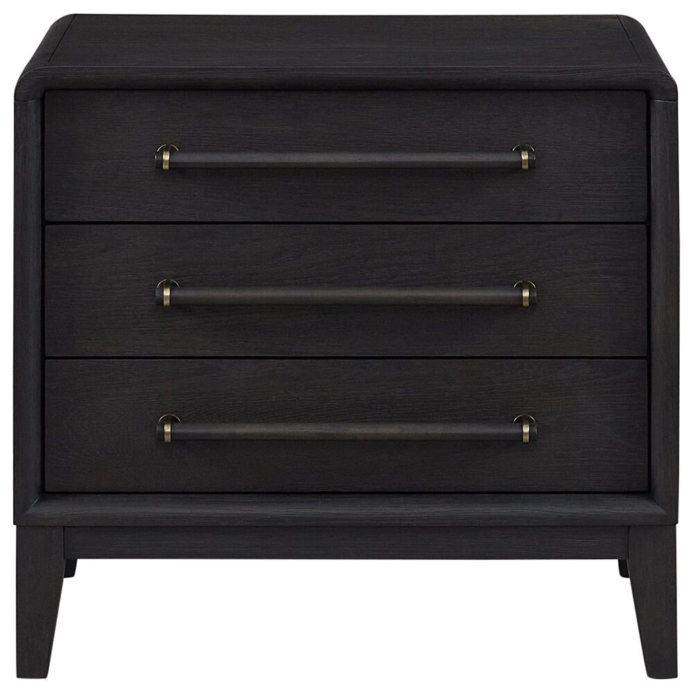 Sterling Timber Elure 5 Piece Queen Waterfall Panel Bedroom Set in Peppercorn, , large