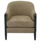 Massoud Rouen Chair in Revival Chai and Domain Sand, , large