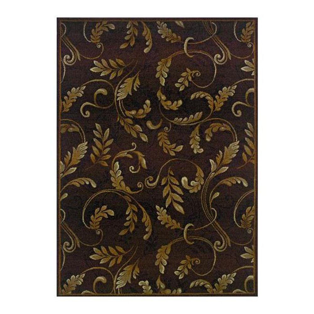 Oriental Weavers Genesis 3X 2'7" x 9'1" Brown Runner, , large