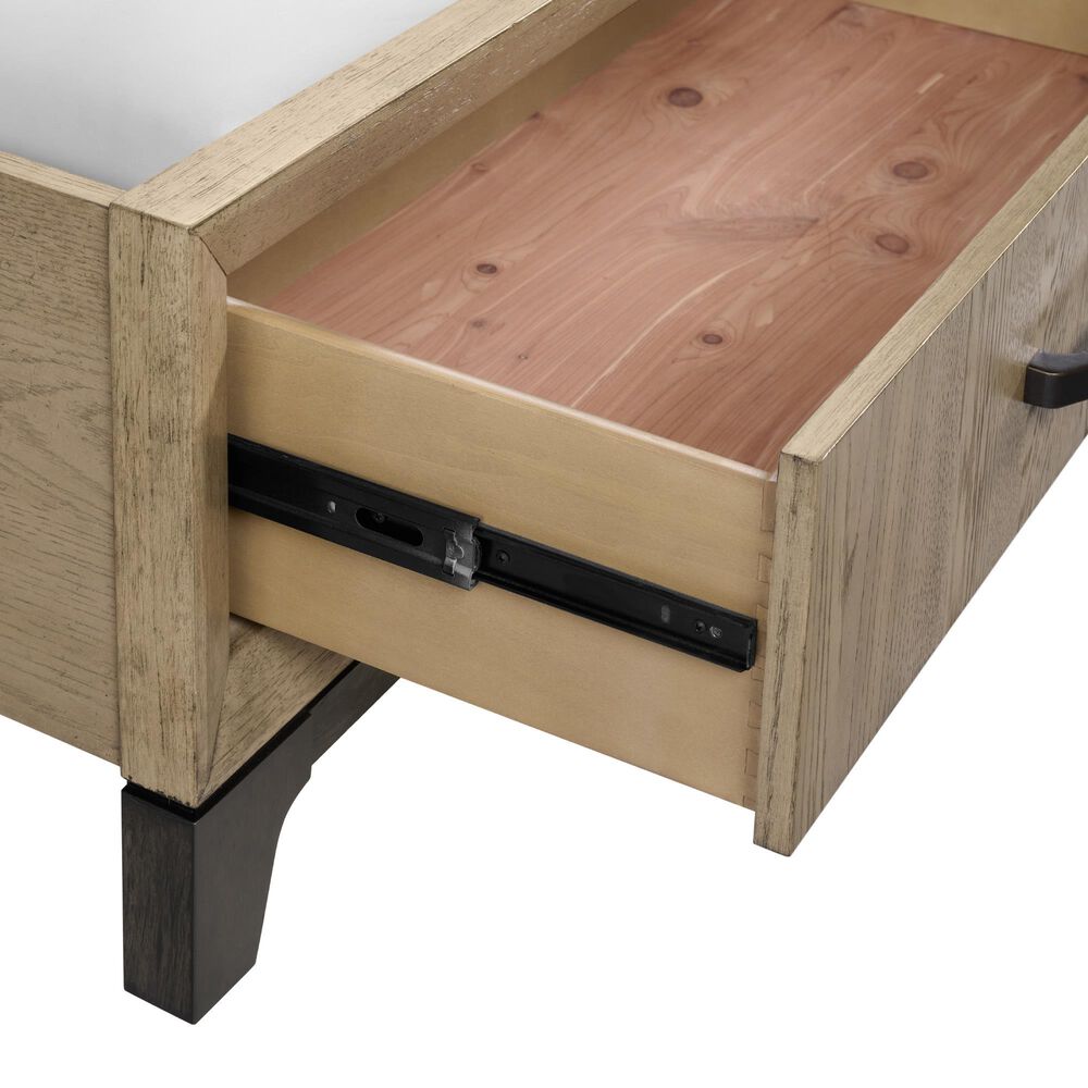 Emerald Home Furnishings Sutton Place King Storage Bed in Caramel and Cocoa, , large
