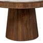 Pacific Landing Ortega Pedestal Dining Table in Natural and White - Table Only, , large