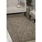 Nourison Damask DAS02 5" x 7" Grey Area Rug, , large