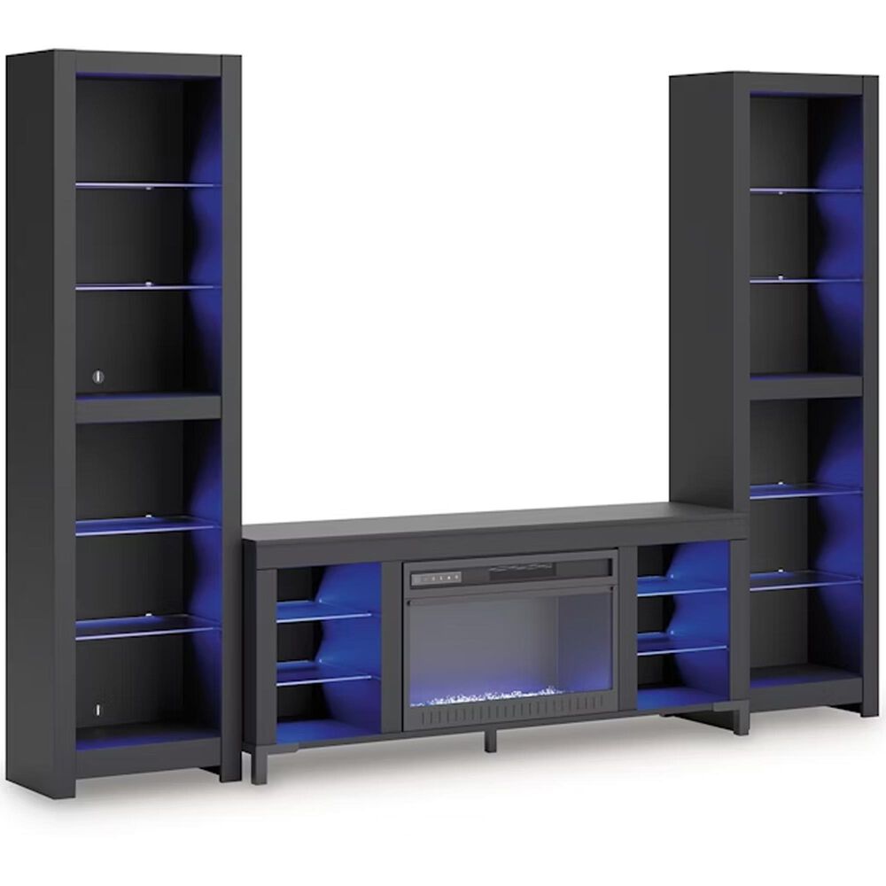 Ashley Cayberry 3-Piece Entertainment Center with Electric Fireplace, , large