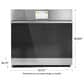 Cafe 30" Built-In Single Electric Convection Wall Oven in Platinum, , large