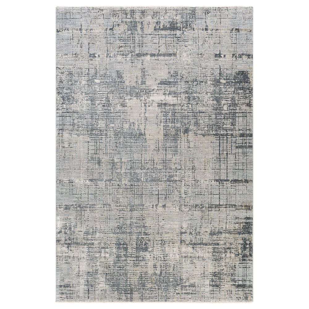 Surya Brunswick 6"7" x 9"6" Blue, Sage and Gray Area Rug, , large