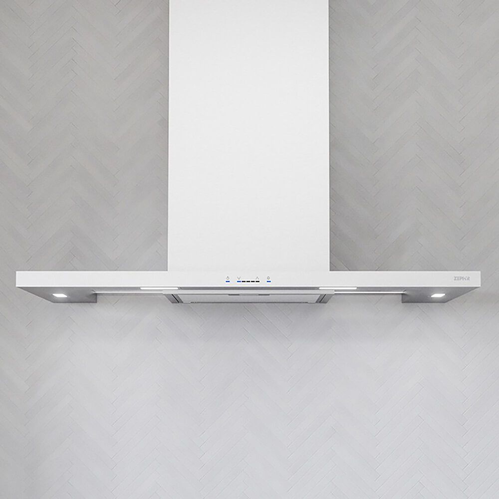Zephyr Modena 36&quot; Wall Mount Chimney Range Hood in Stainless Steel, , large